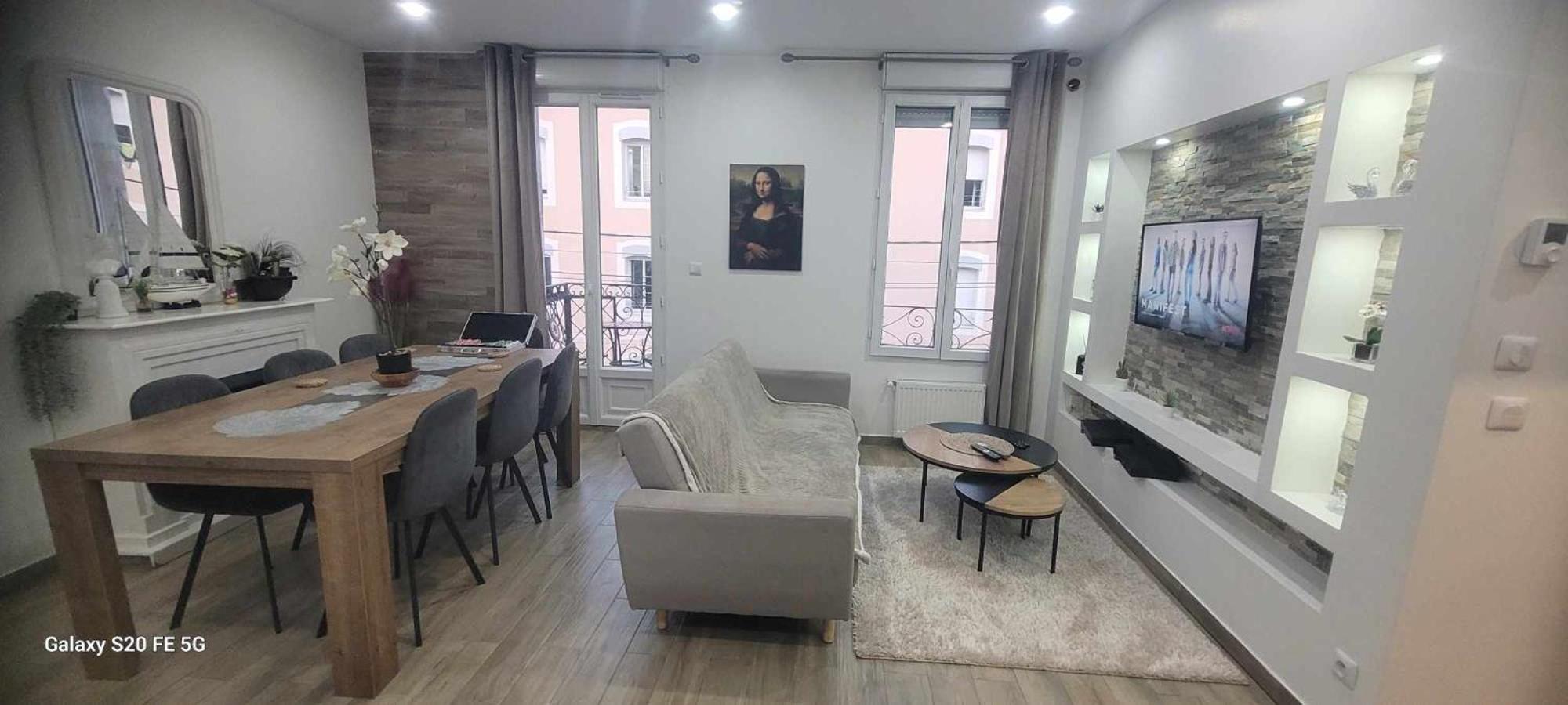 Les Suite Appartement A Chalon Sur Saone Rom bilde