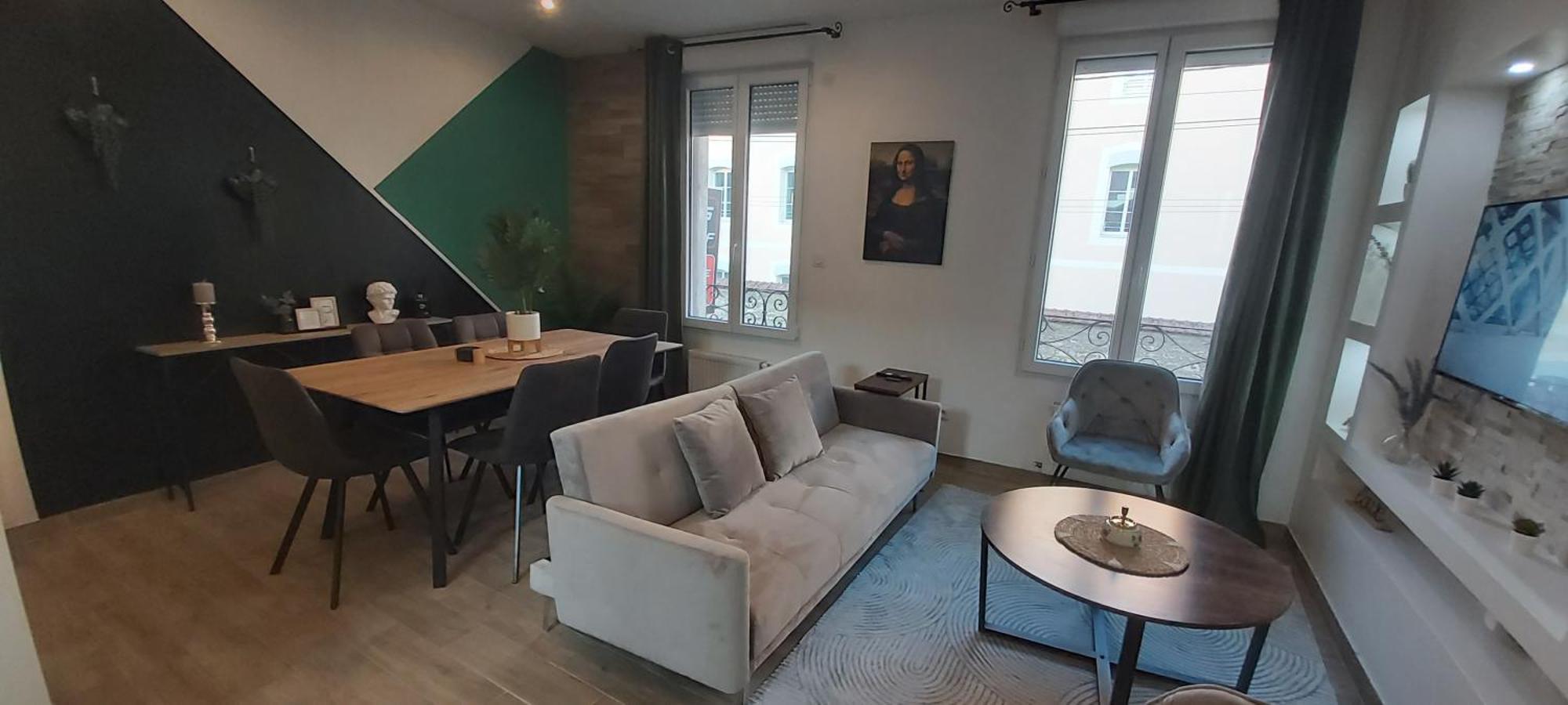 Les Suite Appartement A Chalon Sur Saone Rom bilde