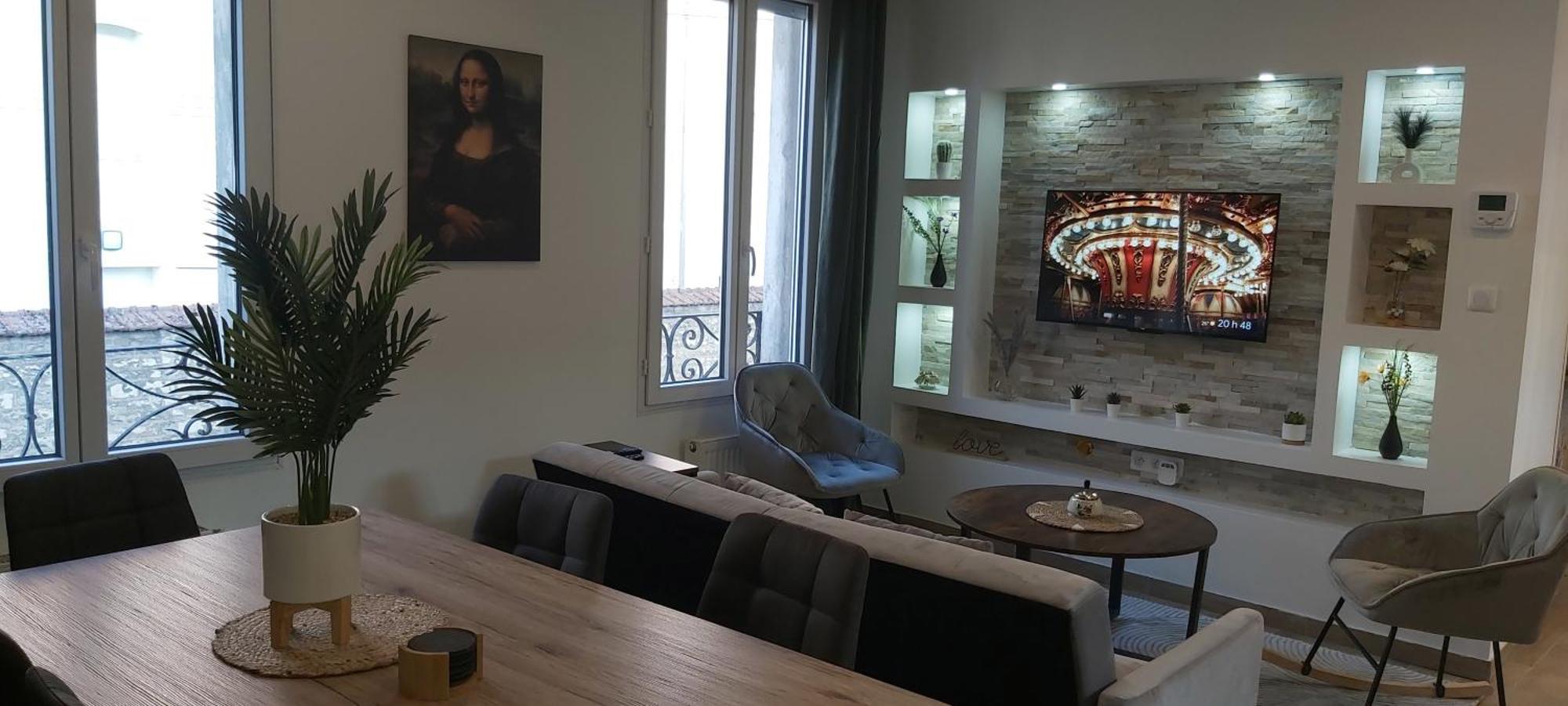 Les Suite Appartement A Chalon Sur Saone Rom bilde