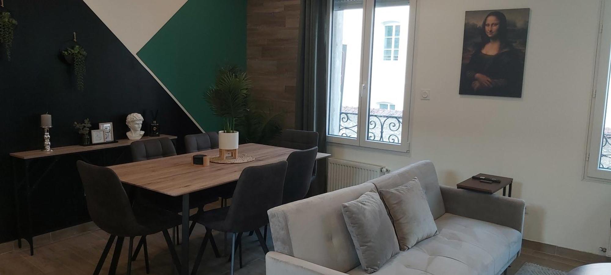 Les Suite Appartement A Chalon Sur Saone Rom bilde